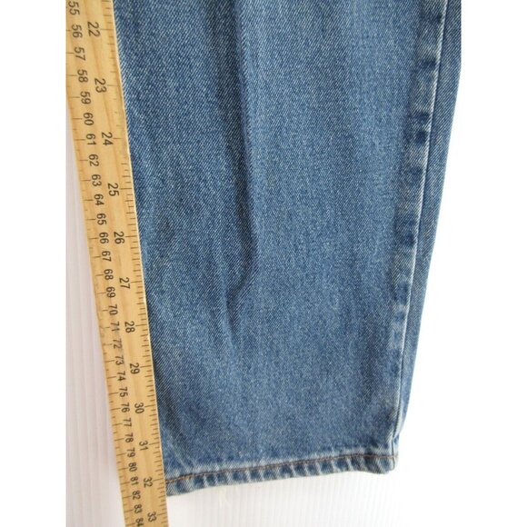 VINTAGE Levis 550 Jeans 31X32 Relaxed Fit 90s Red Tab Denim Pants * - Picture 5 of 14